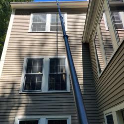 10ft to 38ft Gutter Cleaning in Amherst, NH 1