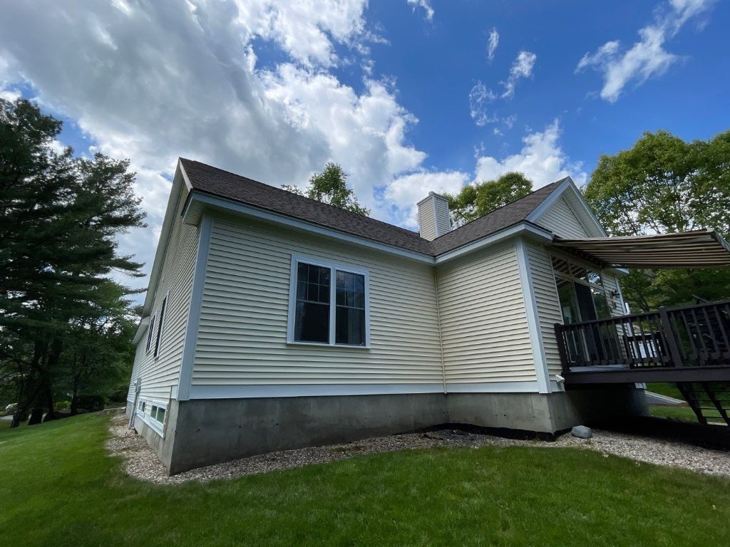 Roof cleaning house wash pre listing bedford nh