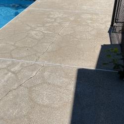 Surface Cleaning Concrete Pool and Patio in Merrimack, NH