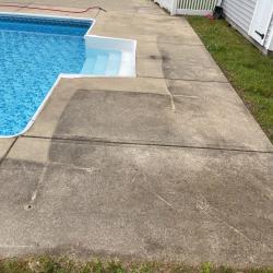 Concrete Pool Patio Cleaning in Merrimack, NH