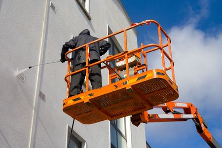 Commercial pressure washing